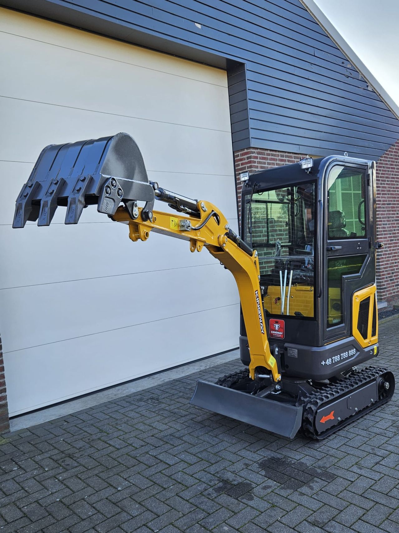 Minigraafmachine minigraver KINGWAY TITAN