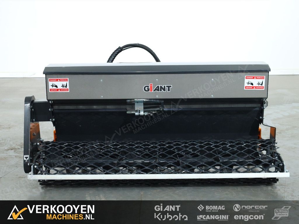 2025 Giant Rotorkopeg 170cm incl graszaaibak en gaasrol (30ltr) VK10426