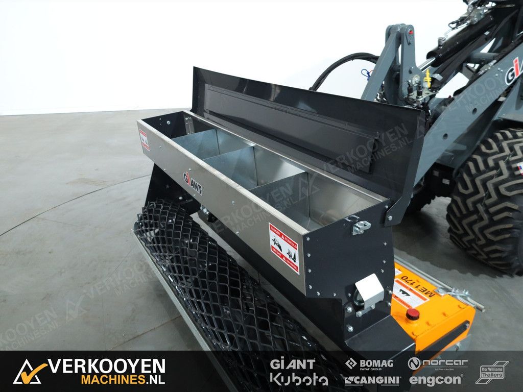 2025 Giant Rotorkopeg 170cm incl graszaaibak en gaasrol (30ltr) VK10426