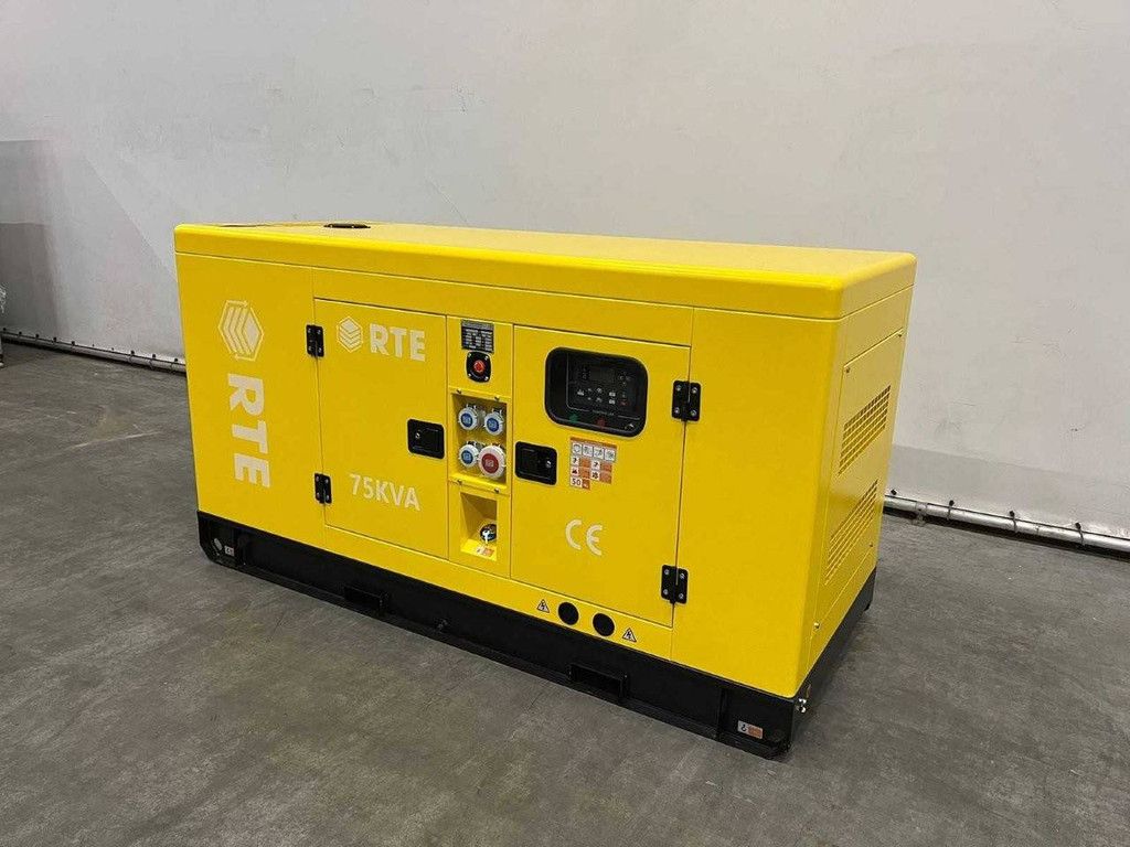 Generator RTE 7747 Diesel 75kVA 2025 Neu