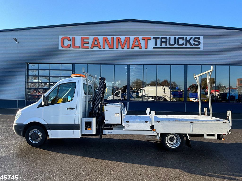 Mercedes-Benz Sprinter 513 2.2 CDI Hiab 2 Tonmeter laadkraan Just 196.629 km!