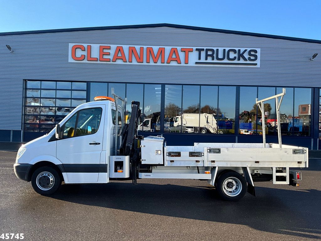 Mercedes-Benz Sprinter 513 2.2 CDI Hiab 2 Tonmeter laadkraan Just 196.629 km!