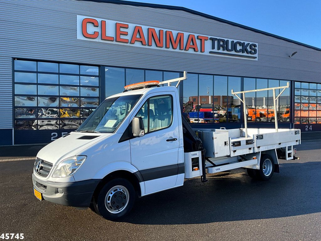 Mercedes-Benz Sprinter 513 2.2 CDI Hiab 2 Tonmeter laadkraan Just 196.629 km!