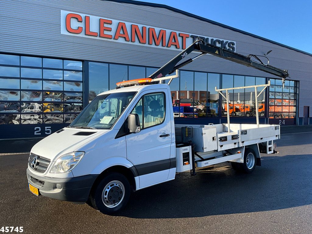 Mercedes-Benz Sprinter 513 2.2 CDI Hiab 2 Tonmeter laadkraan Just 196.629 km!
