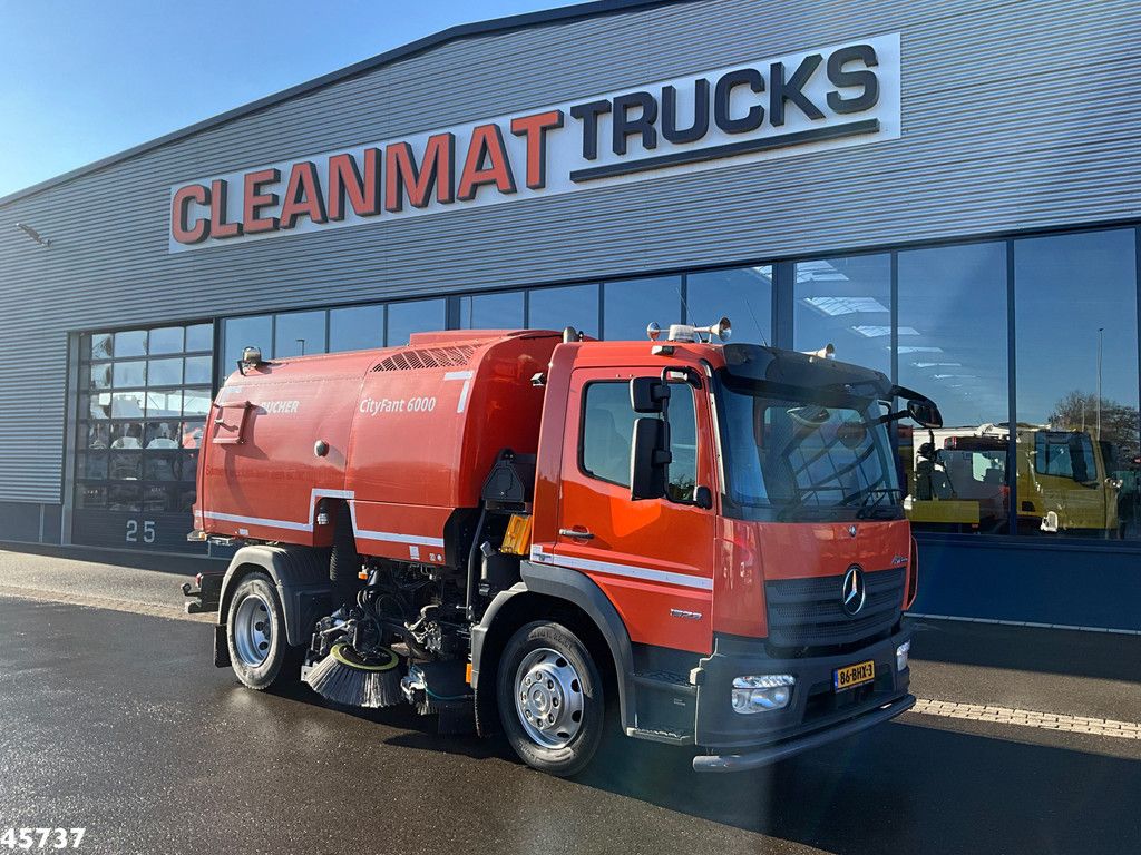 Mercedes-Benz Atego 1324 Euro 6 Bucher Cityfant 6000 Just 82.371 km!
