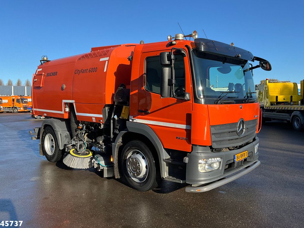 Mercedes-Benz Atego 1324 Euro 6 Bucher Cityfant 6000 Just 82.371 km!