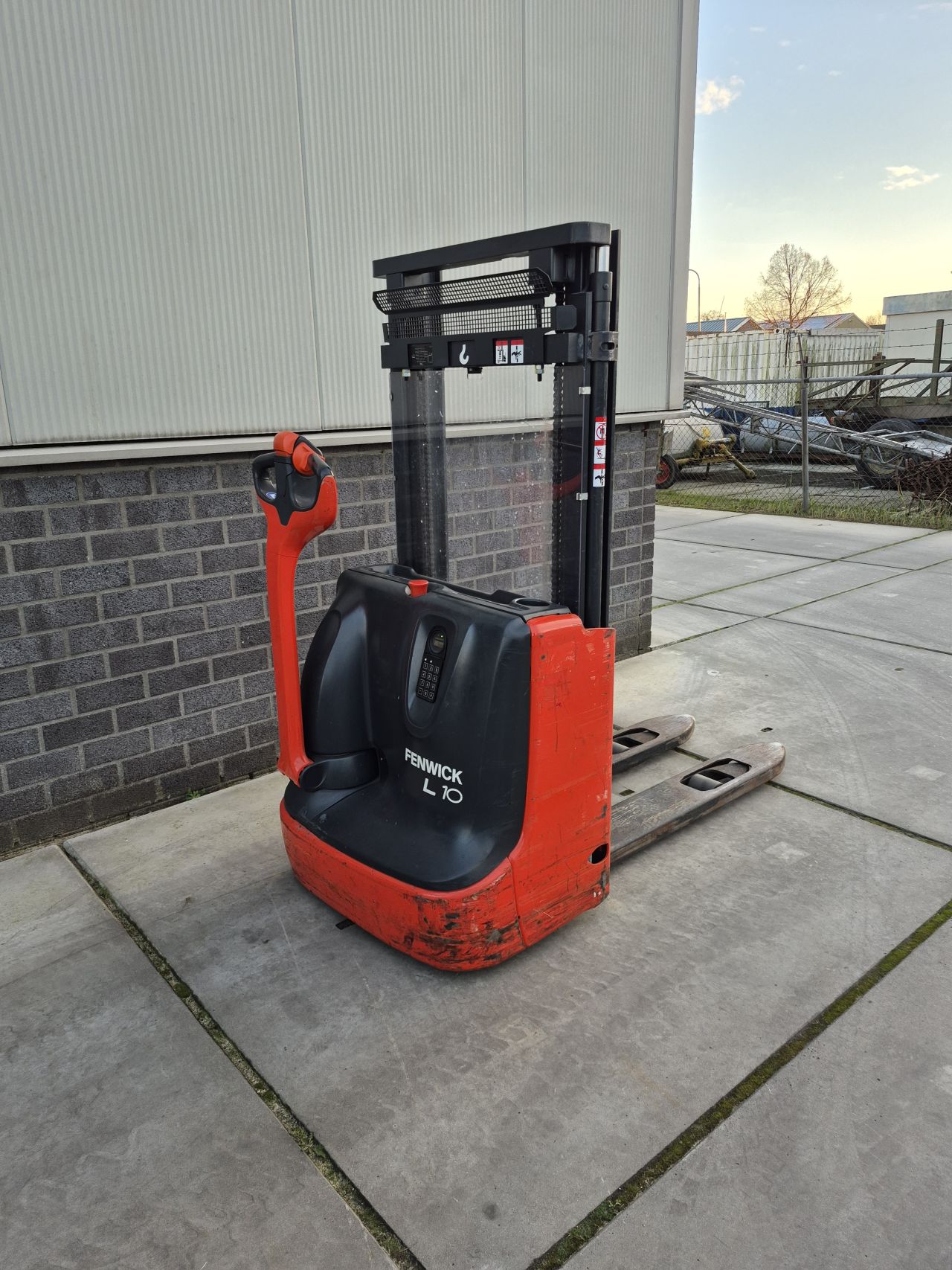 Linde L10B bj 2014 duplo 2.510 mm 950 uur