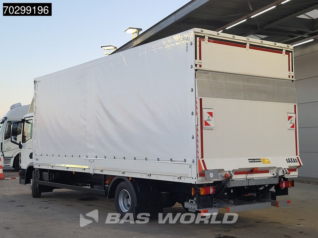 MAN TGL 12.250 4X2 LIKE NEW! 12tonner Curtainsider 1500kg Ladebordwand Euro 6