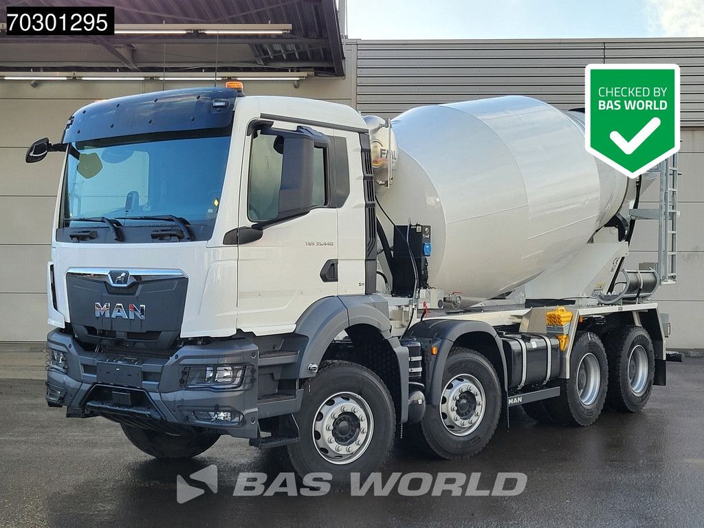 MAN 35.440 8X4 NEW! 10m3 mixer Steelsuspension Automatic Euro 6