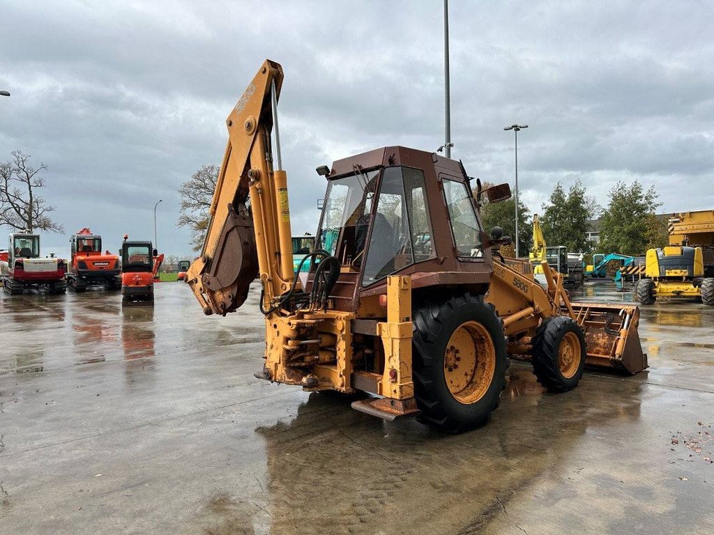 Backhoe loader Case 580G Diesel 1986