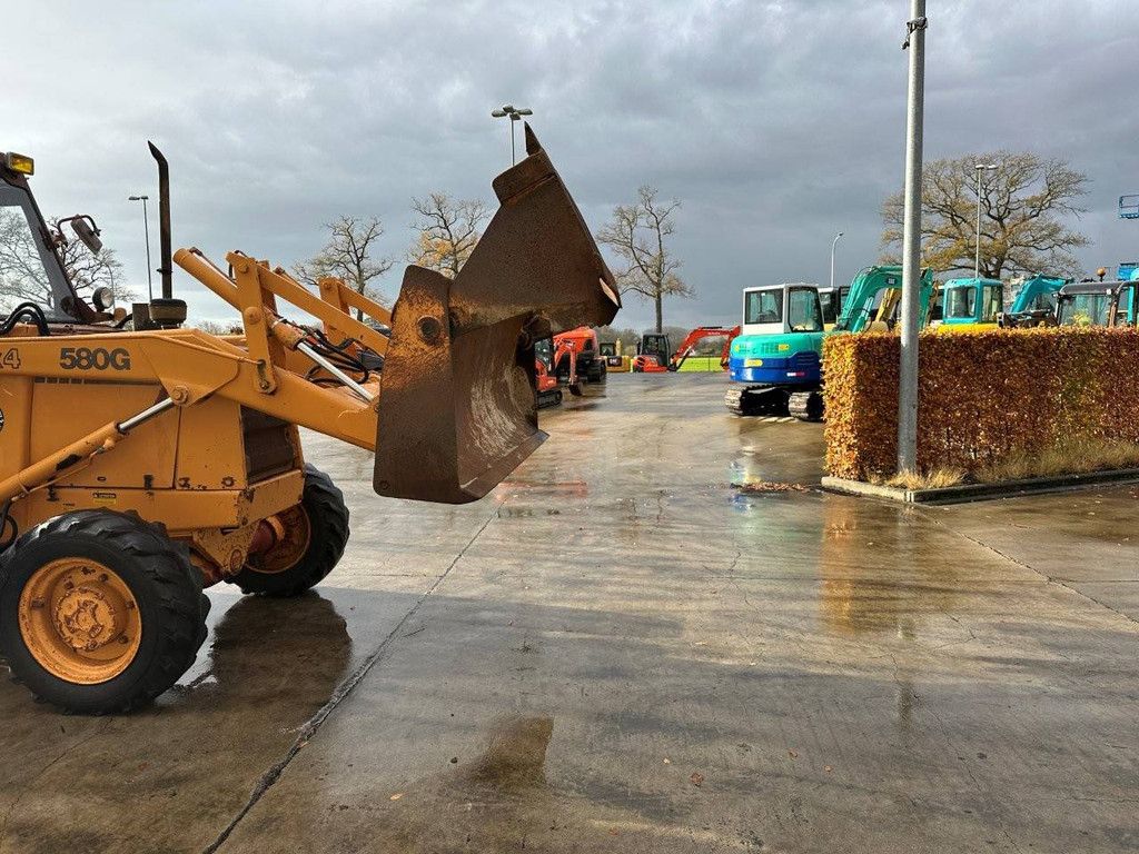 Backhoe loader Case 580G Diesel 1986