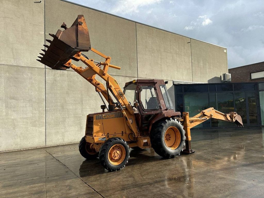 Backhoe loader Case 580G Diesel 1986