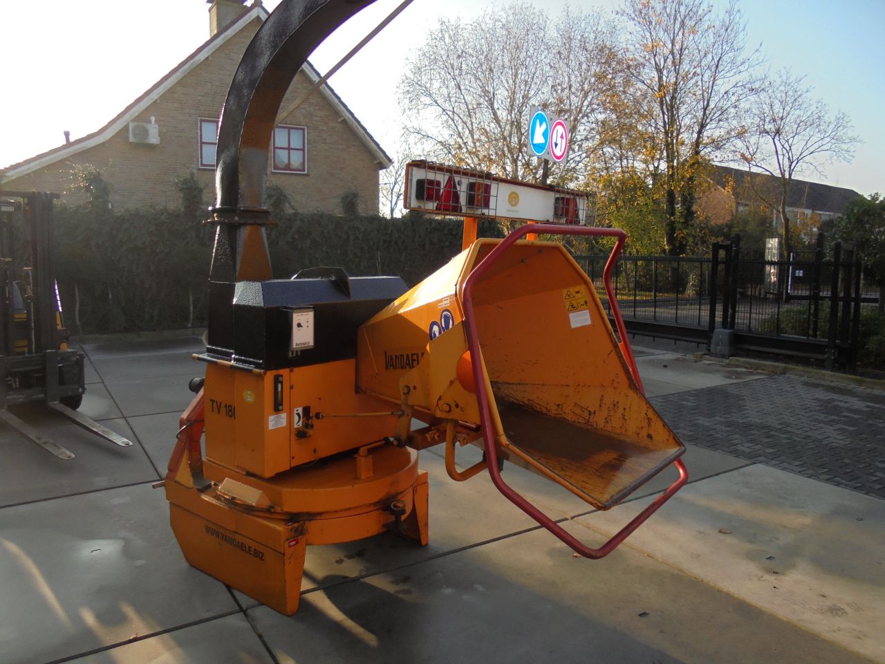 Vandaele TV180 versnipperaar