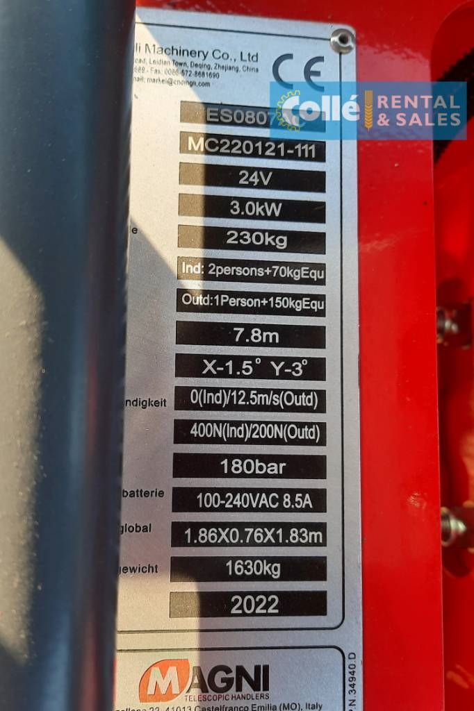 Magni ES 0807 AC | 2022