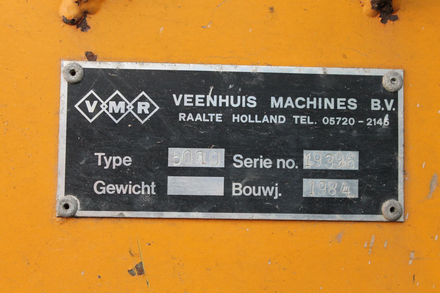 Veenhuis waterwagen 5000