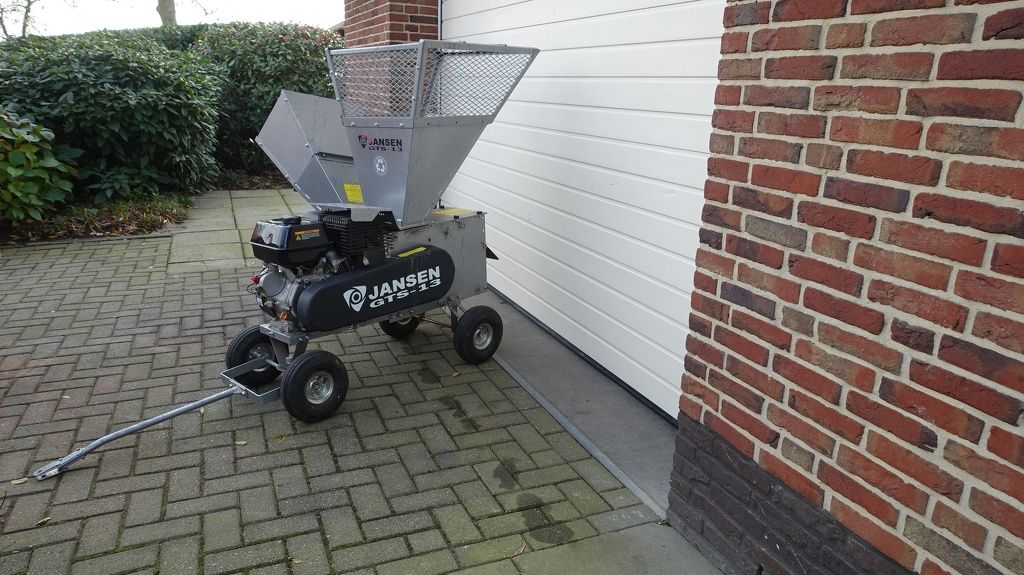 Jansen Jansen GTS-13, tuin- en groenafval hakselaar, versnipperaar, 15 PK