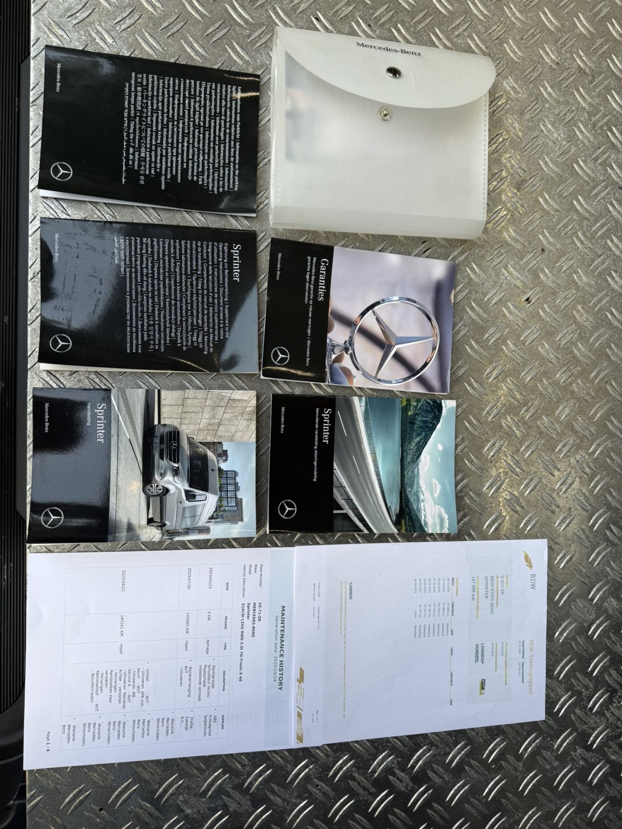 Mercedes Sprinter service bus trekgewicht 3500 kg