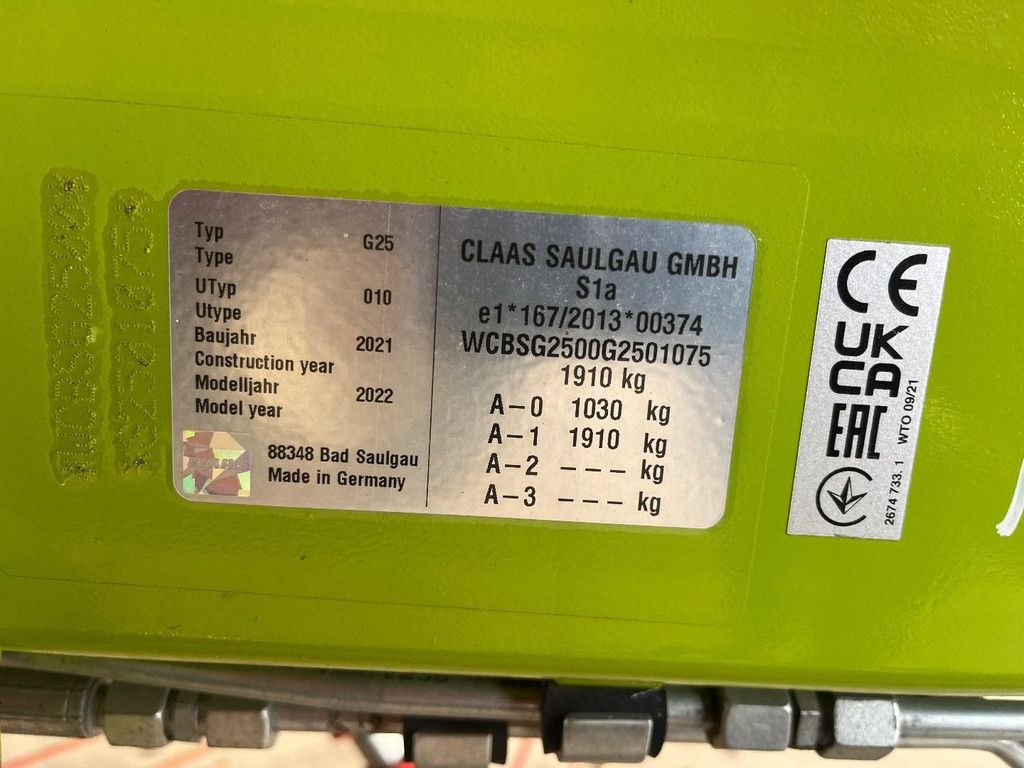 Claas LINER 2900 WG4184