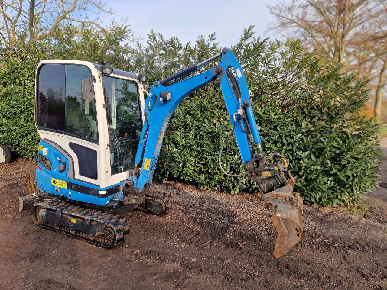 Minigraver kubota kx 019