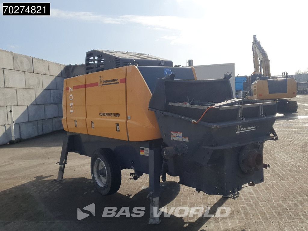 Putzmeister BSA 1407 D5 Concrete Pump | 71 m³/hr
