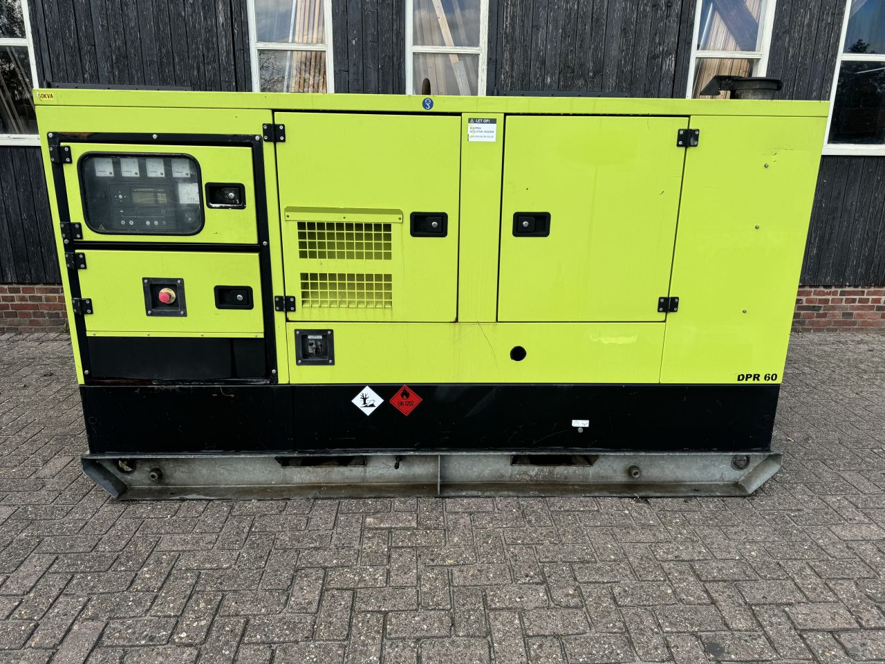 Gesan DPR60 diesel aggregaat generator Perkins