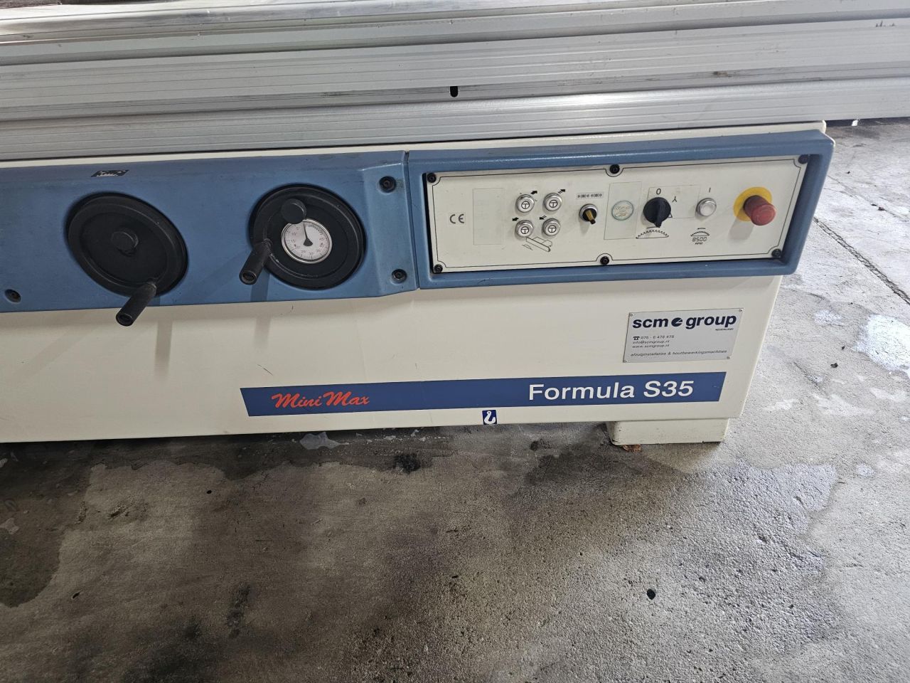 SCM Mini Max Formula S35 paneelzaag formaatzaag