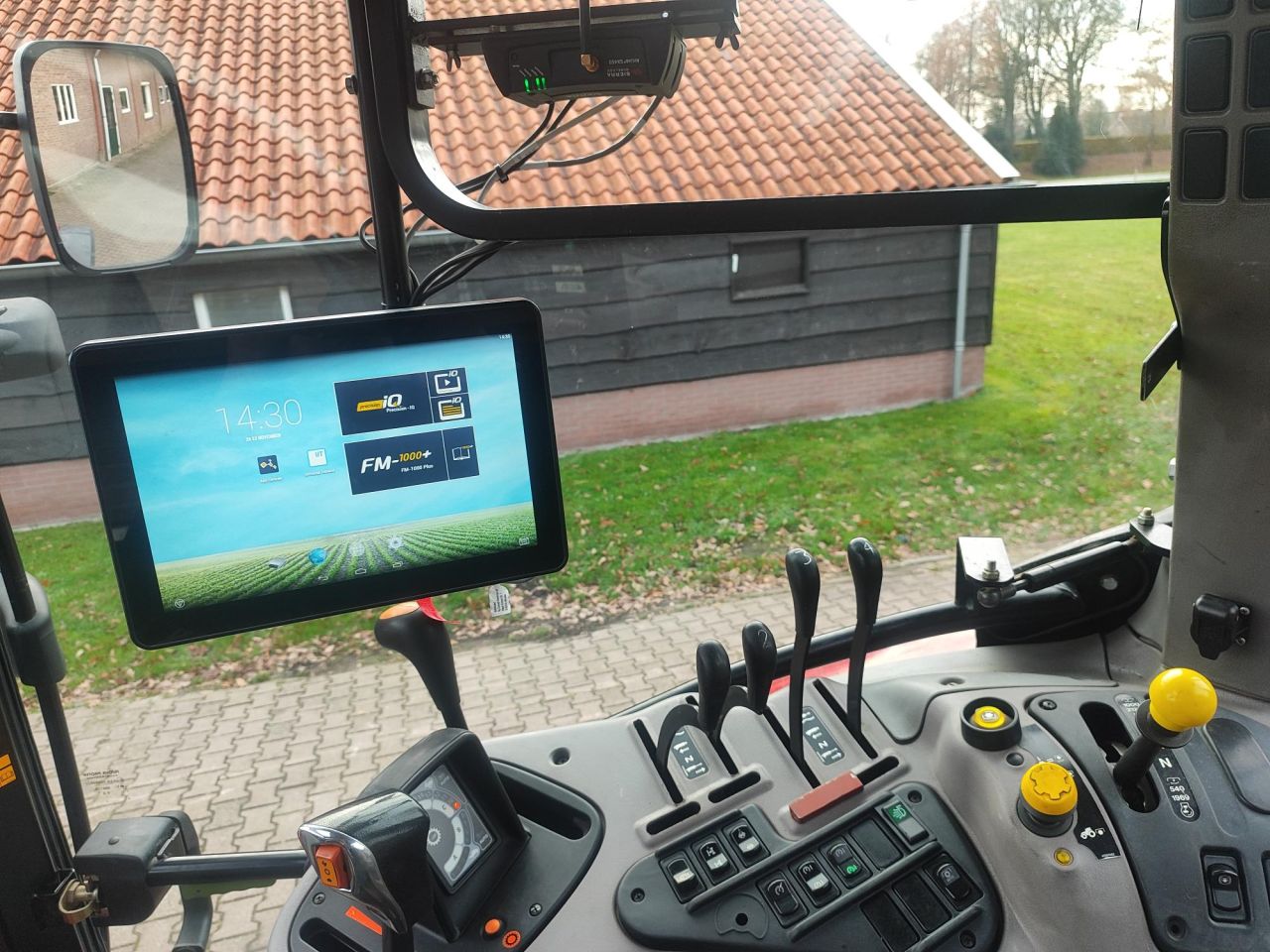 Prachtige Case MXU 125 met RTK GPS