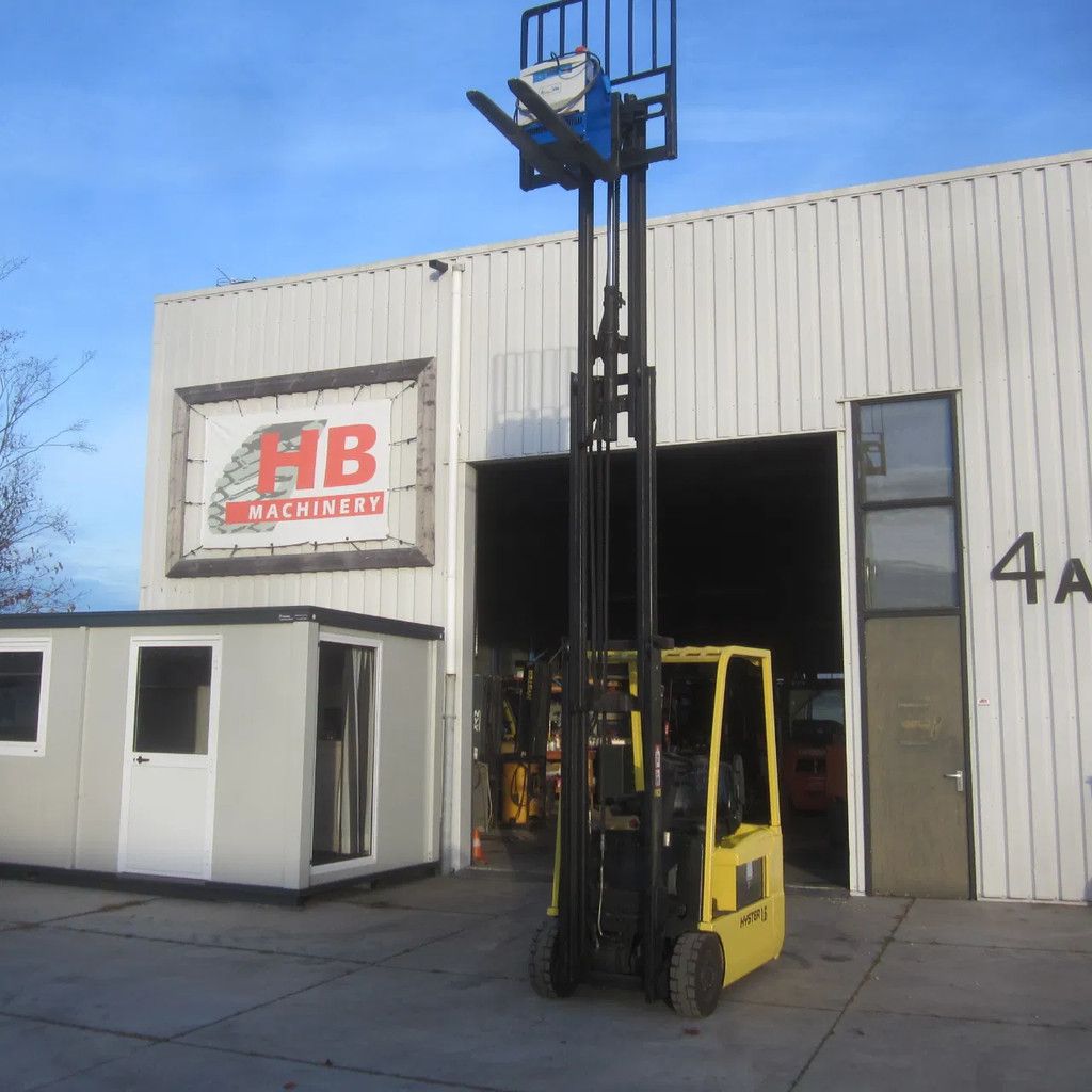 Hyster Heftruck J 1.60 XMT, elek, triplomast, side shift.
