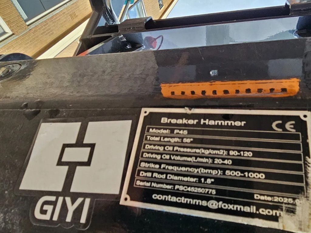 Bobcat Skidster shovel prikker hakhamer