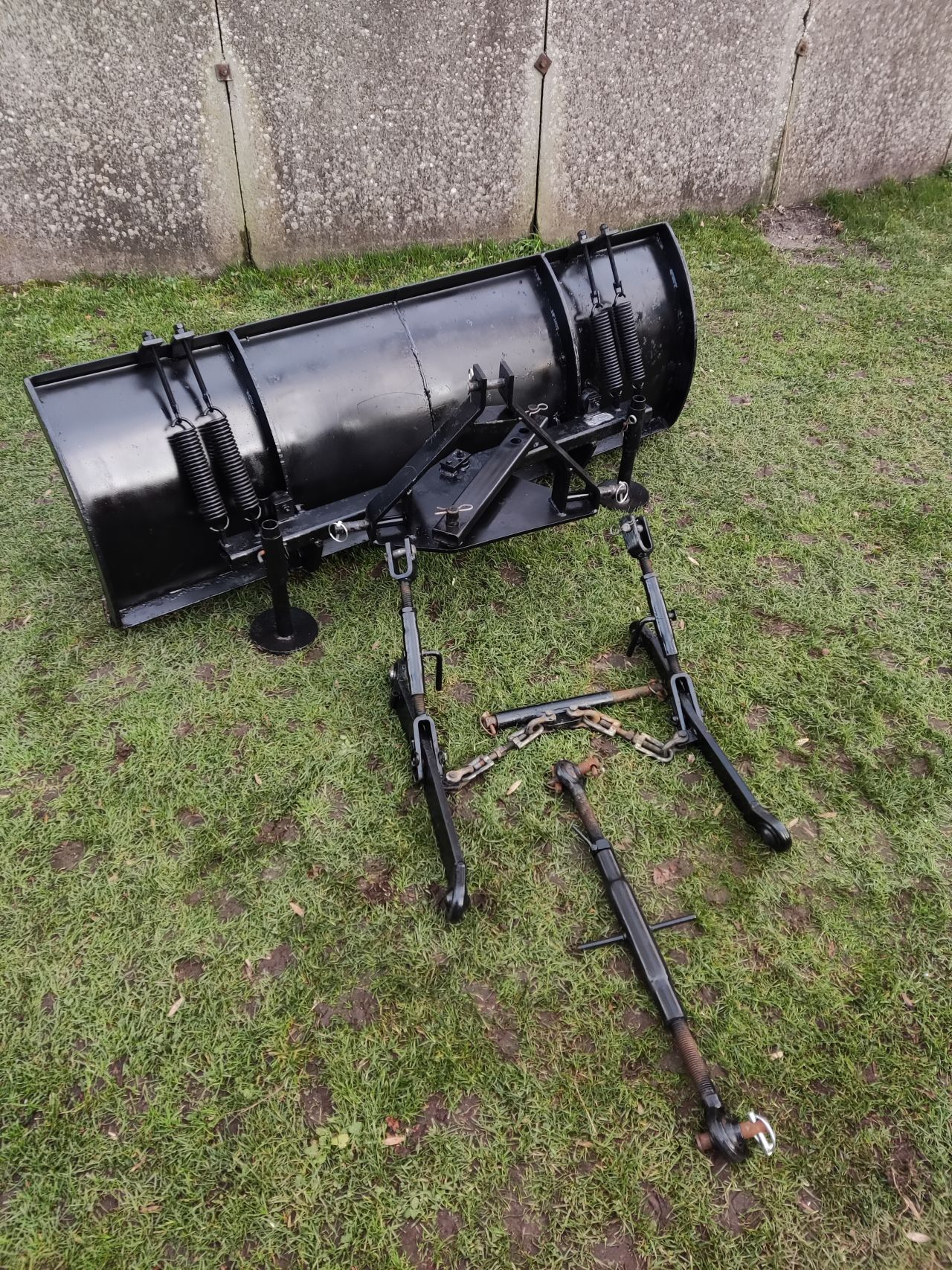 De Vor sneeuwschuif (type KTUB1600, 160 cm, obstakelbeveiliging)