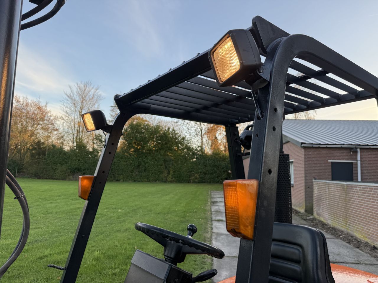 Doosan 2.5 tonner diesel heftruck 3-delig 4.7M 3900uur