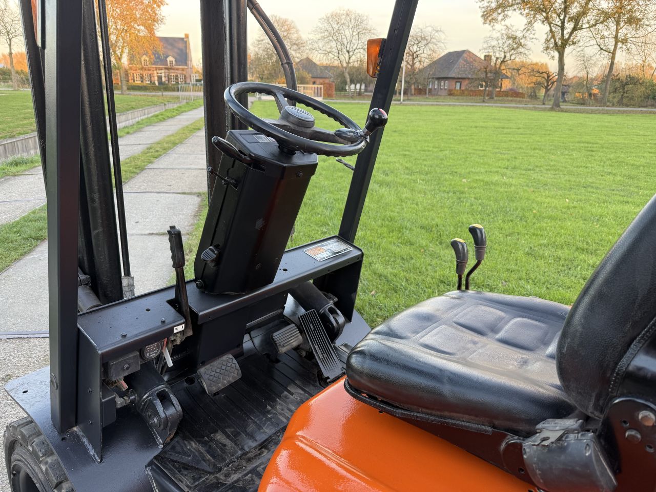 Doosan 2.5 tonner diesel heftruck 3-delig 4.7M 3900uur