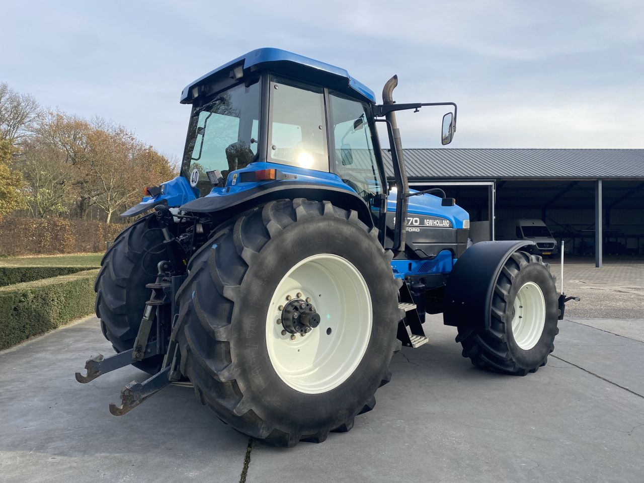 Mooie originele New holland 8970. Gps luchtremmen en fronthef