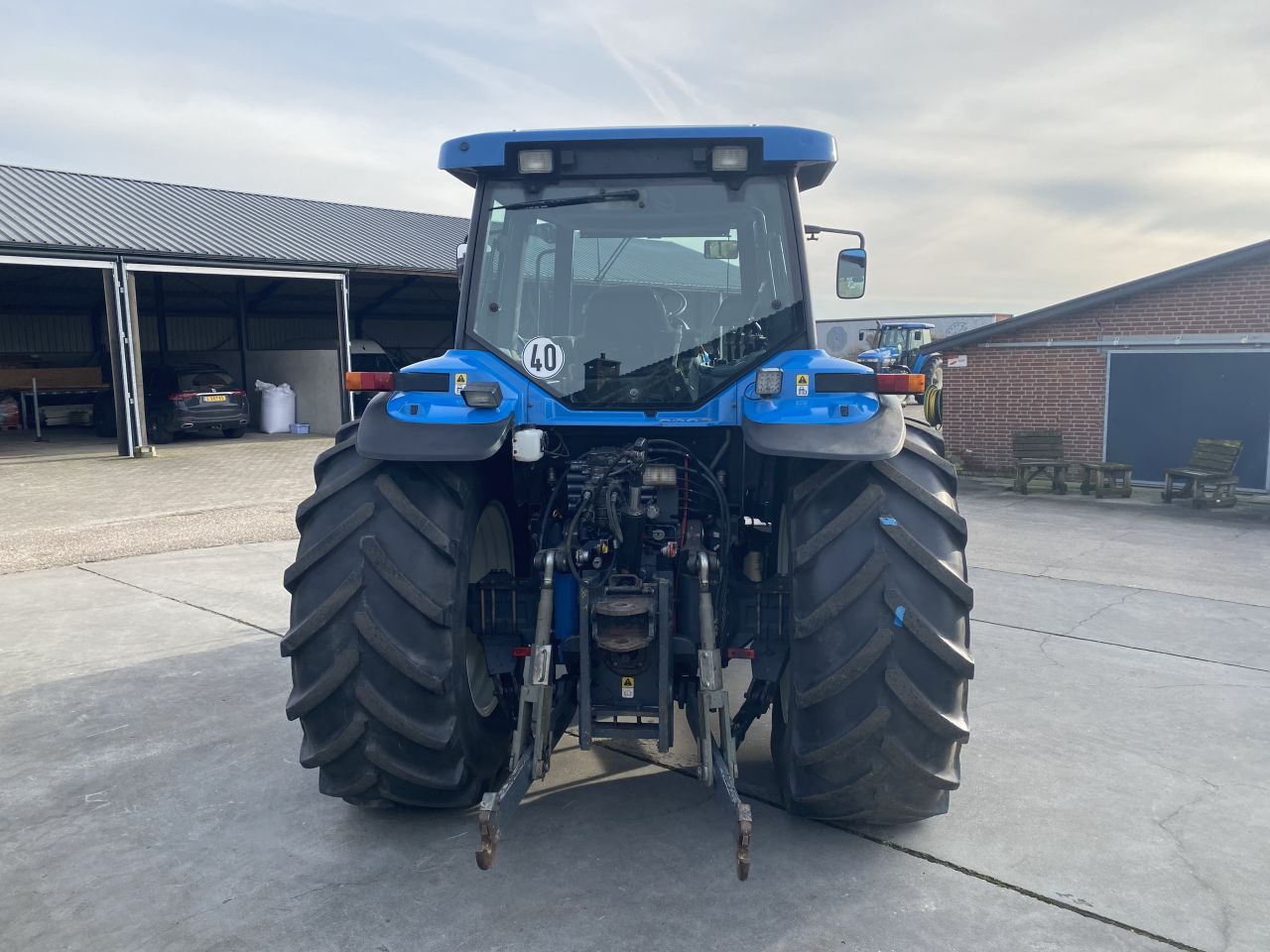 Mooie originele New holland 8970. Gps luchtremmen en fronthef