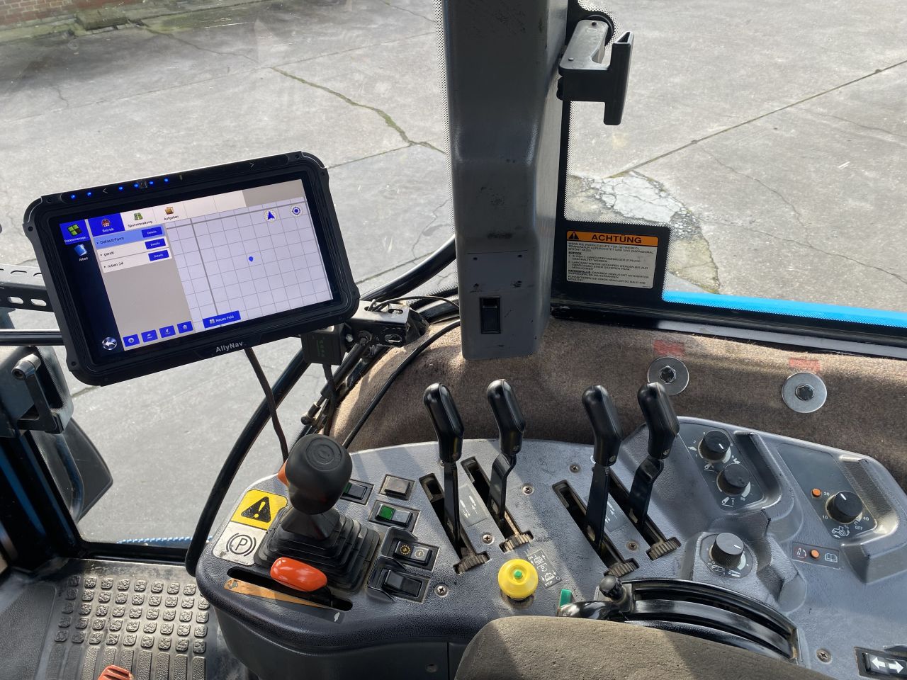 Mooie originele New holland 8970. Gps luchtremmen en fronthef