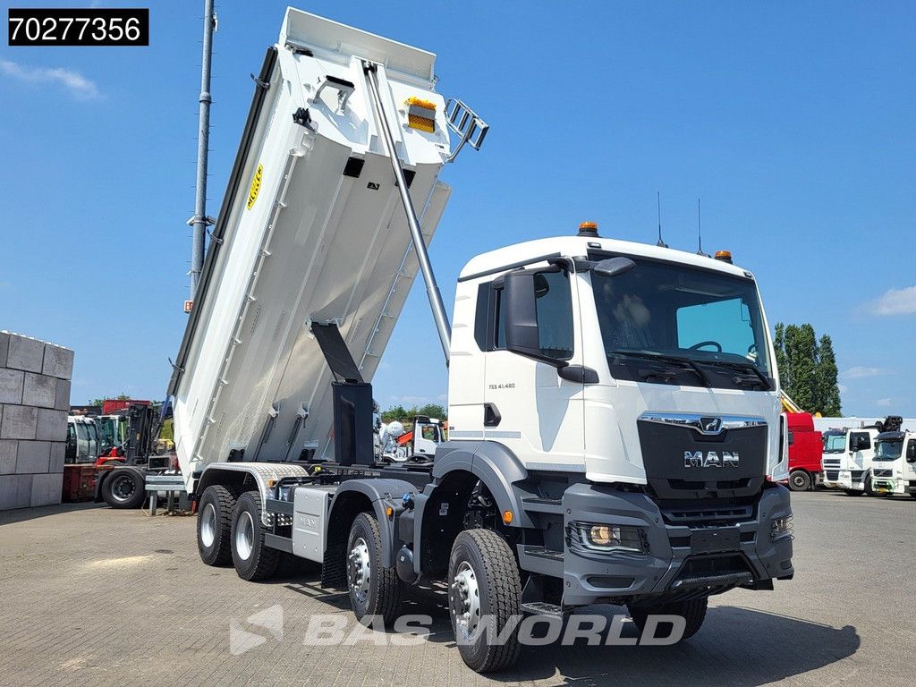 MAN TGS 41.480 8X6 NEW! 19m3 Meiller Tipper Big-Axle Steel suspension Automatic Euro 6