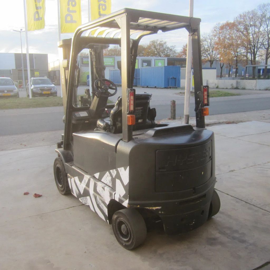 Hyster Heftruck J 2.50 XM, elek, triplomast, side shift.