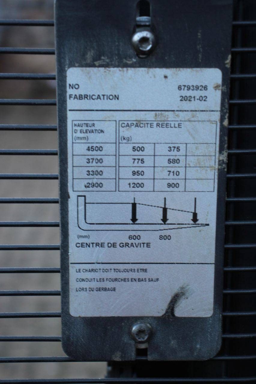 Toyota SWE120 Electric Stacker 1200kg 4.5m 2021