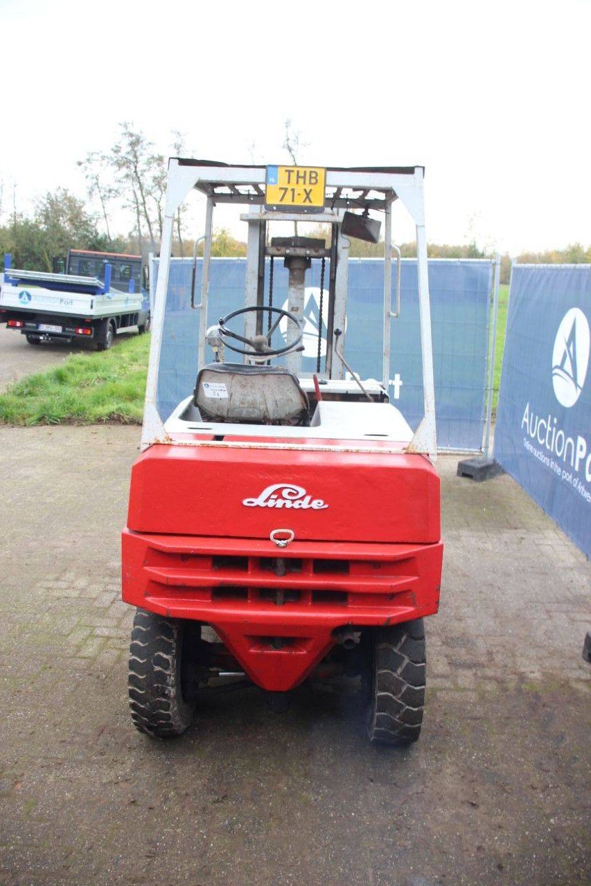 Forklift Linde H25D Diesel 2500kg 1974