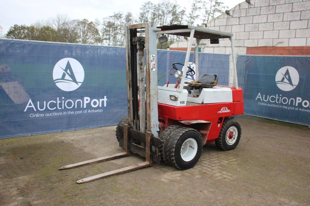 Forklift Linde H25D Diesel 2500kg 1974