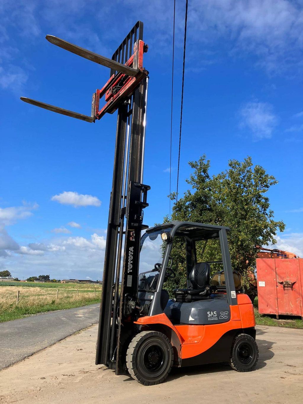 Gabelstapler Toyota 42-7FGF25 LPG 2500kg 2007