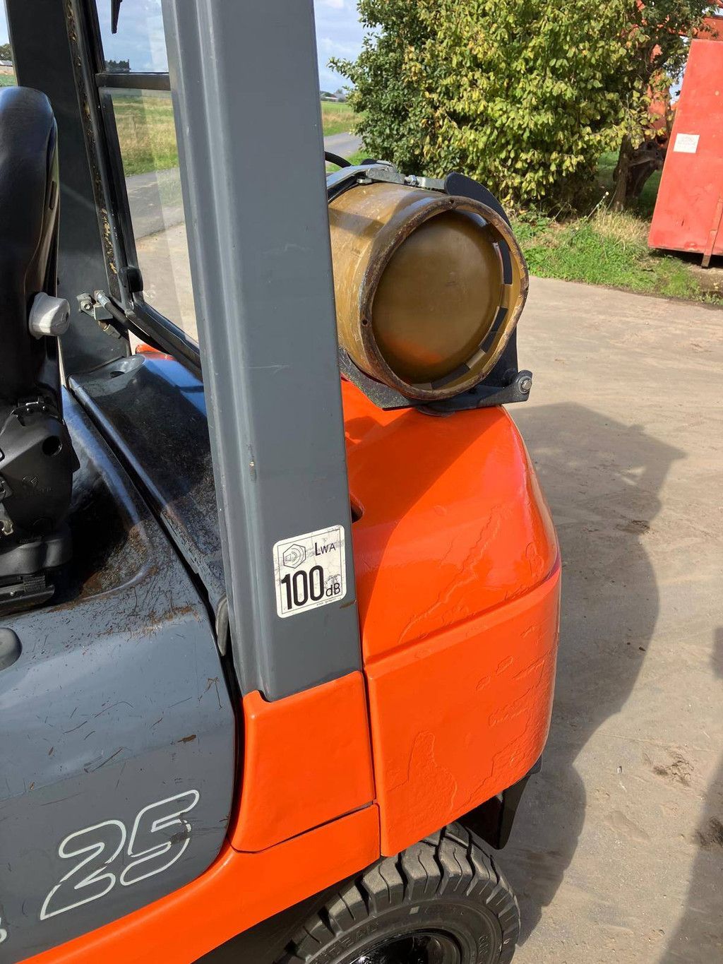 Gabelstapler Toyota 42-7FGF25 LPG 2500kg 2007