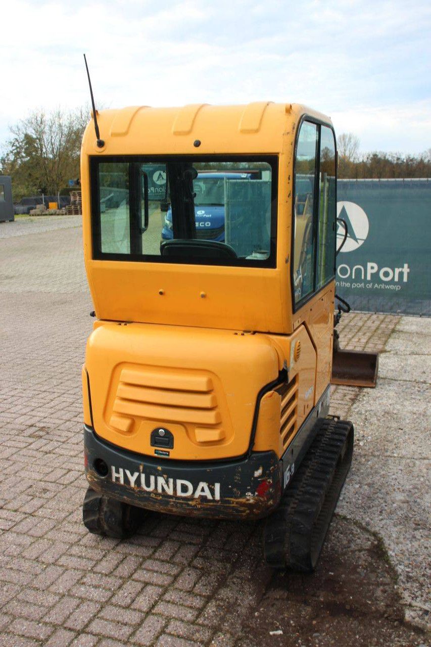 Minibagger Hyundai ROBEX16-9 Diesel 12kW 2012
