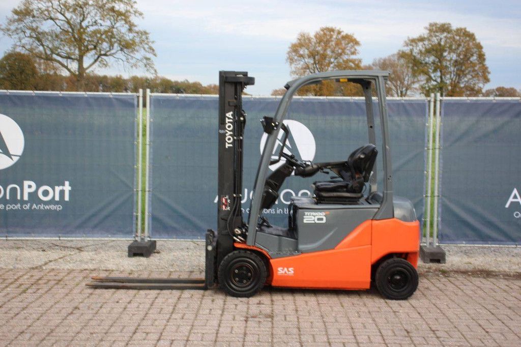 Toyota 8FBMK20T Elektrogabelstapler, 1850 kg, 4,7 m, Baujahr 2018