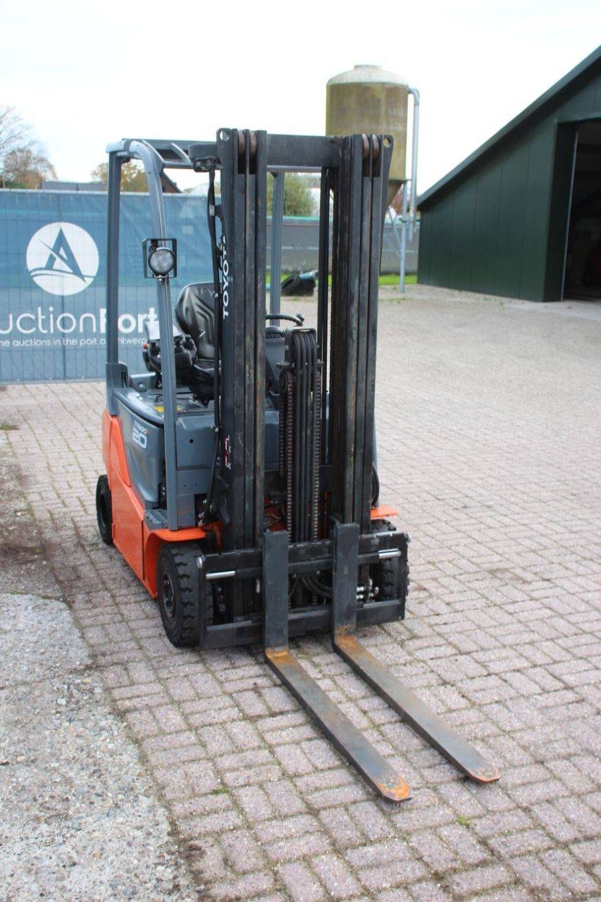 Toyota 8FBMK20T Elektrogabelstapler, 1850 kg, 4,7 m, Baujahr 2018