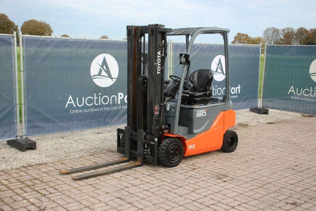 Toyota 8FBMK20T Elektrogabelstapler, 1850 kg, 4,7 m, Baujahr 2018