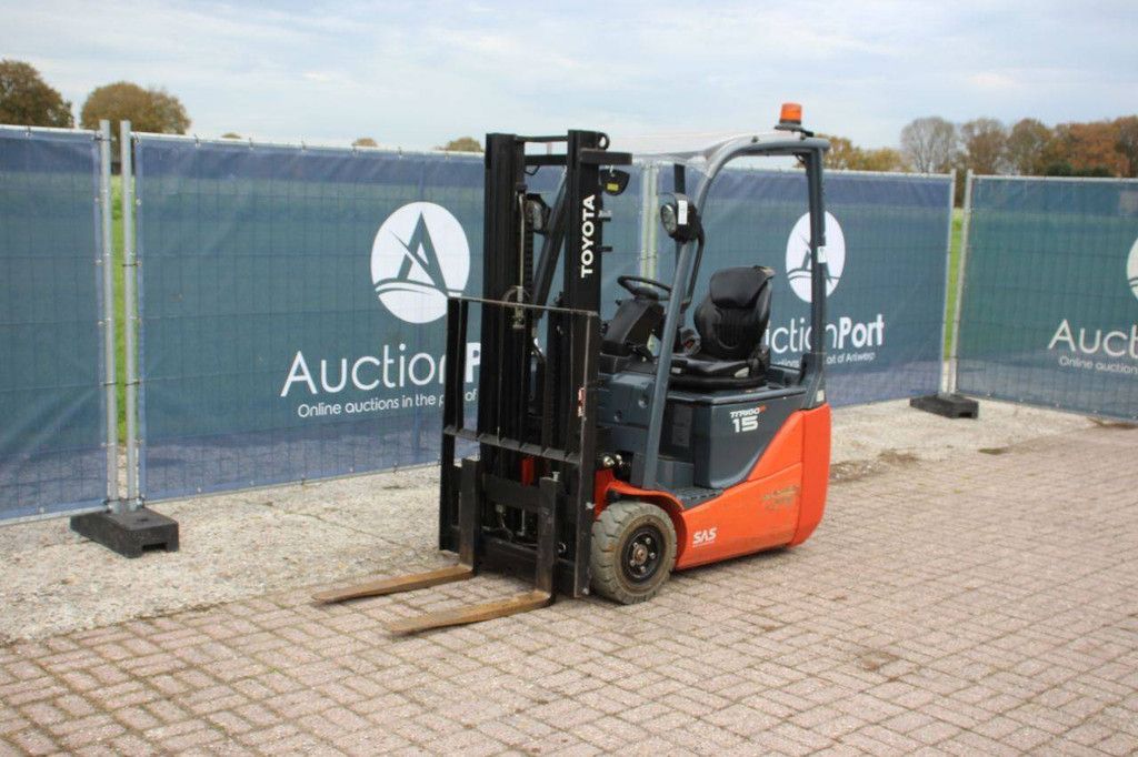 Heftruck Toyota 8FBE15T Elektrisch 1500kg 3.0m 2016
