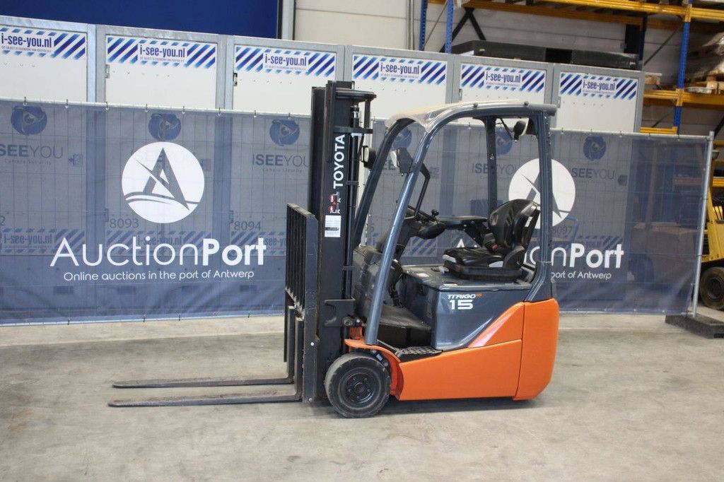 Toyota 8FBE15T Elektrogabelstapler 1500 kg 2017