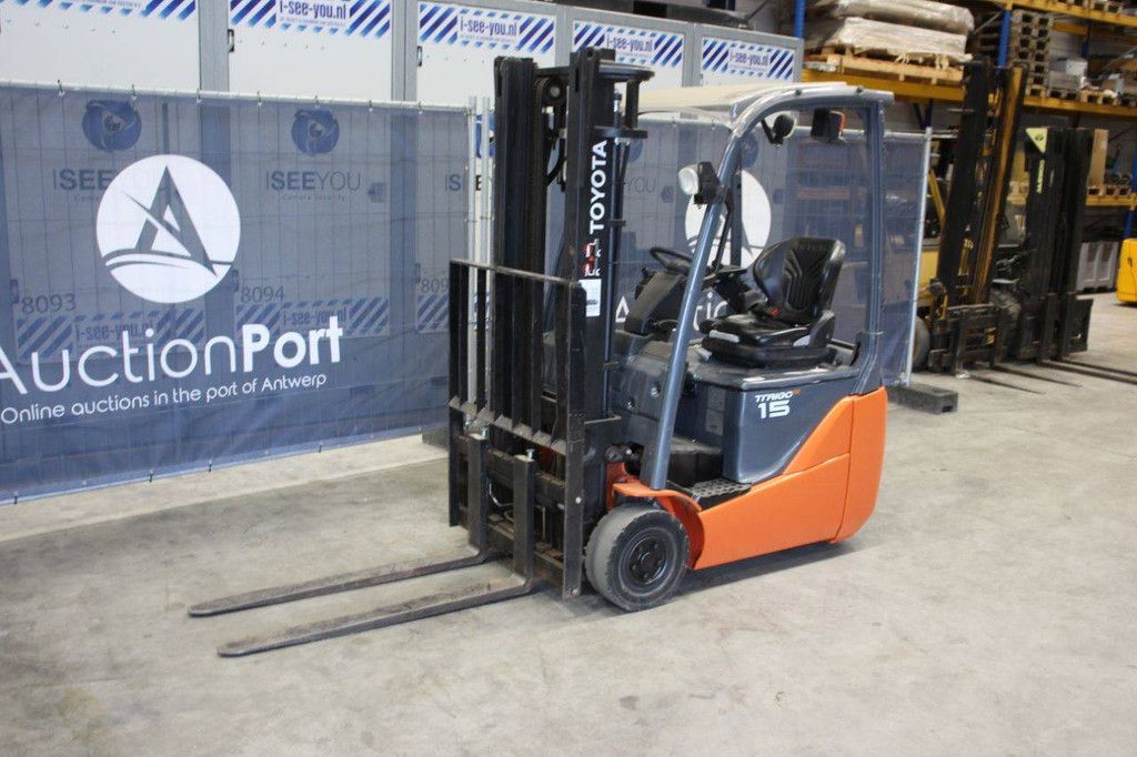 Toyota 8FBE15T Elektrogabelstapler 1500 kg 2017