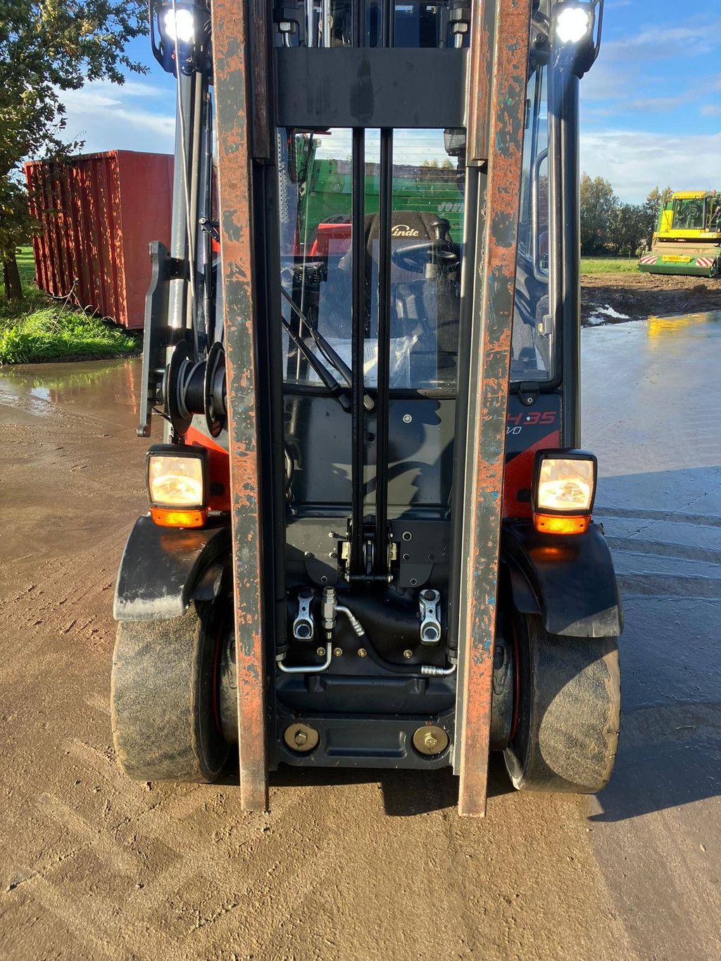 Forklift Linde H35T-02 LPG 3500kg 2016